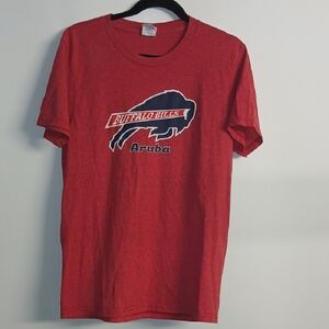 Yazbek Men Buffalo Bills Aruba Red T Shirt size Medium